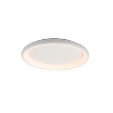 Φωτιστικό οροφής LED 34W dimmer 3000K 2330LM λευκό μεταλλικό D41XH8 5CM DIANA | Aca Lighting | BR71LEDC41WHD